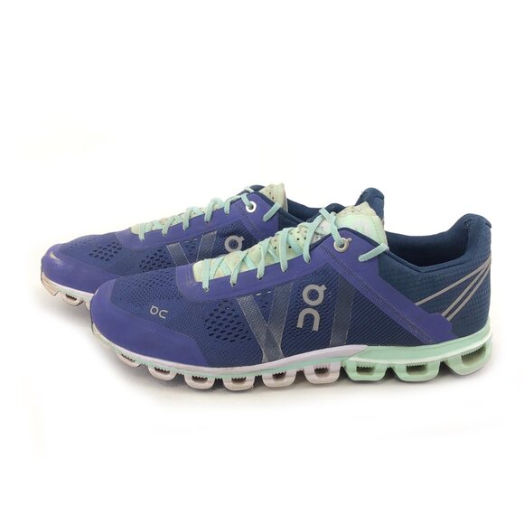 On Cloudflow Dawn Jade Road Running Shoes 9.5 - Picture 2 of 13